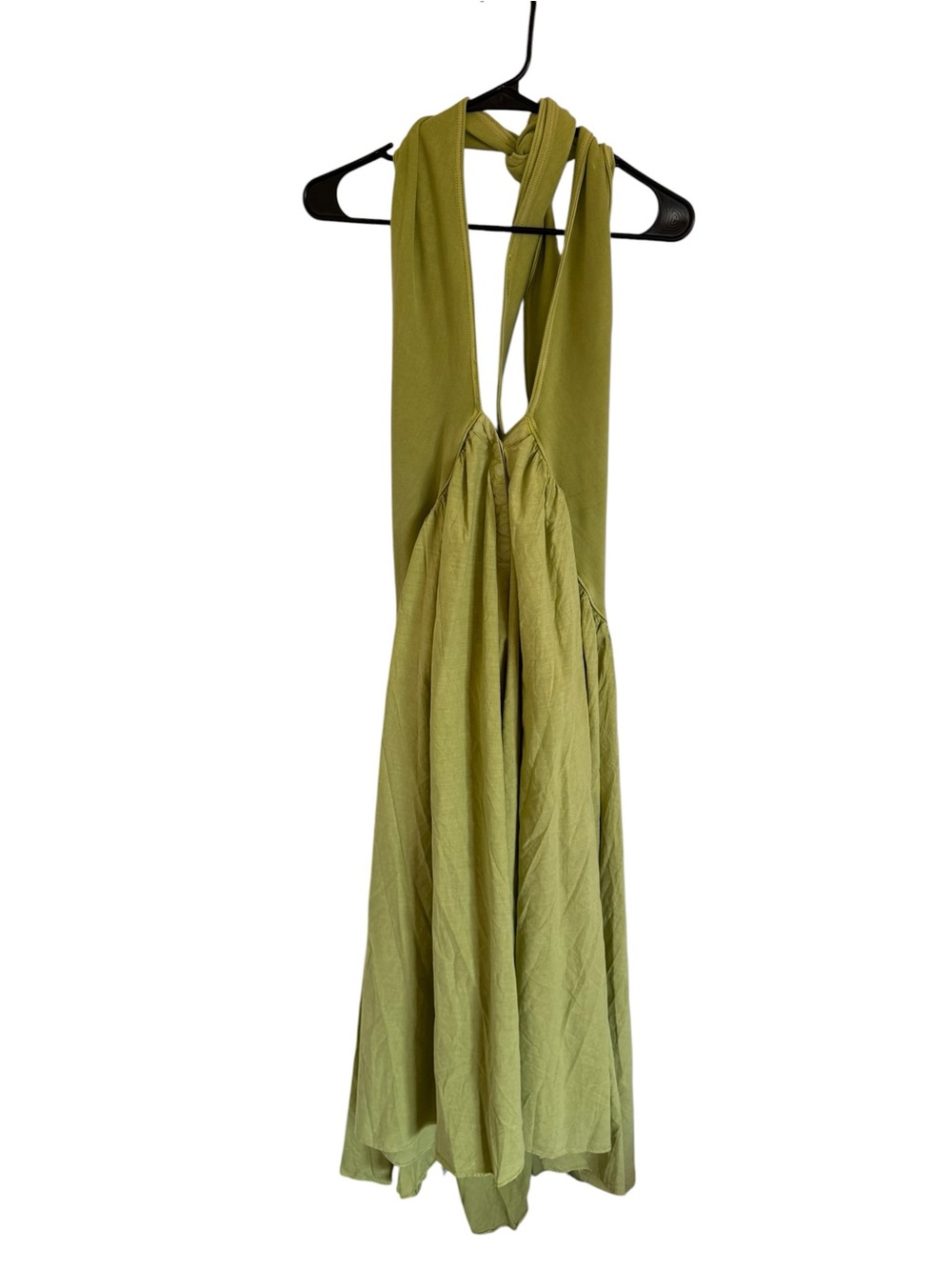 Free People Beach NEW Dimas Convertible Maxi Dress in Mojito Lime - Picture 2 of 8
